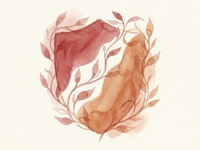 Watercolor illustration of trust as a growth moat