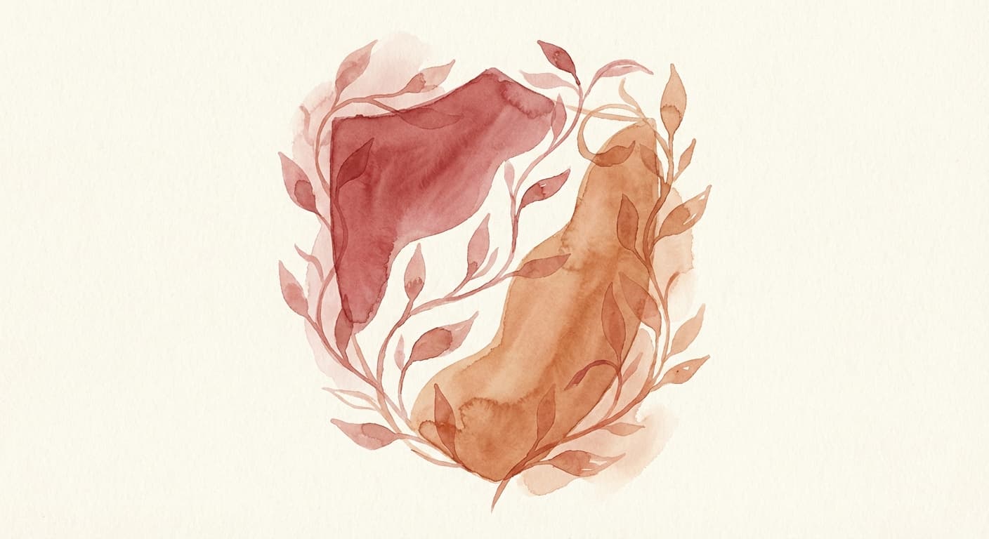 Watercolor illustration of trust as a growth moat