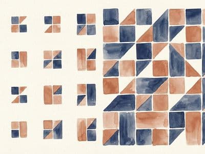 Watercolor illustration of scaling AI operations infrastructure