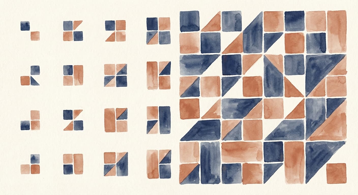 Watercolor illustration of scaling AI operations infrastructure