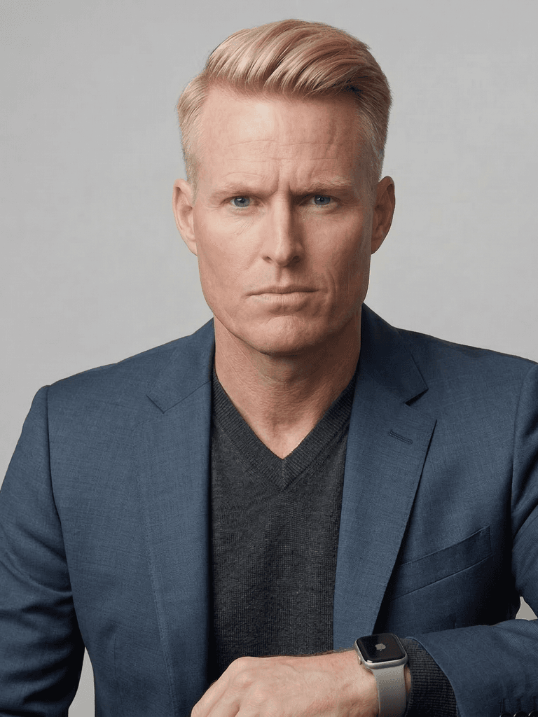 Mads Nissen — casual headshot, blue blazer